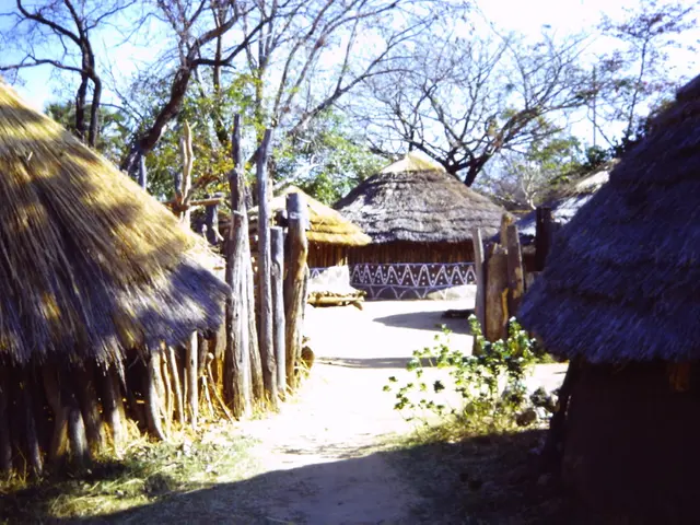 Quaint alpine village nestled within the enchanting Dolomites offers a cool respite from scorching...