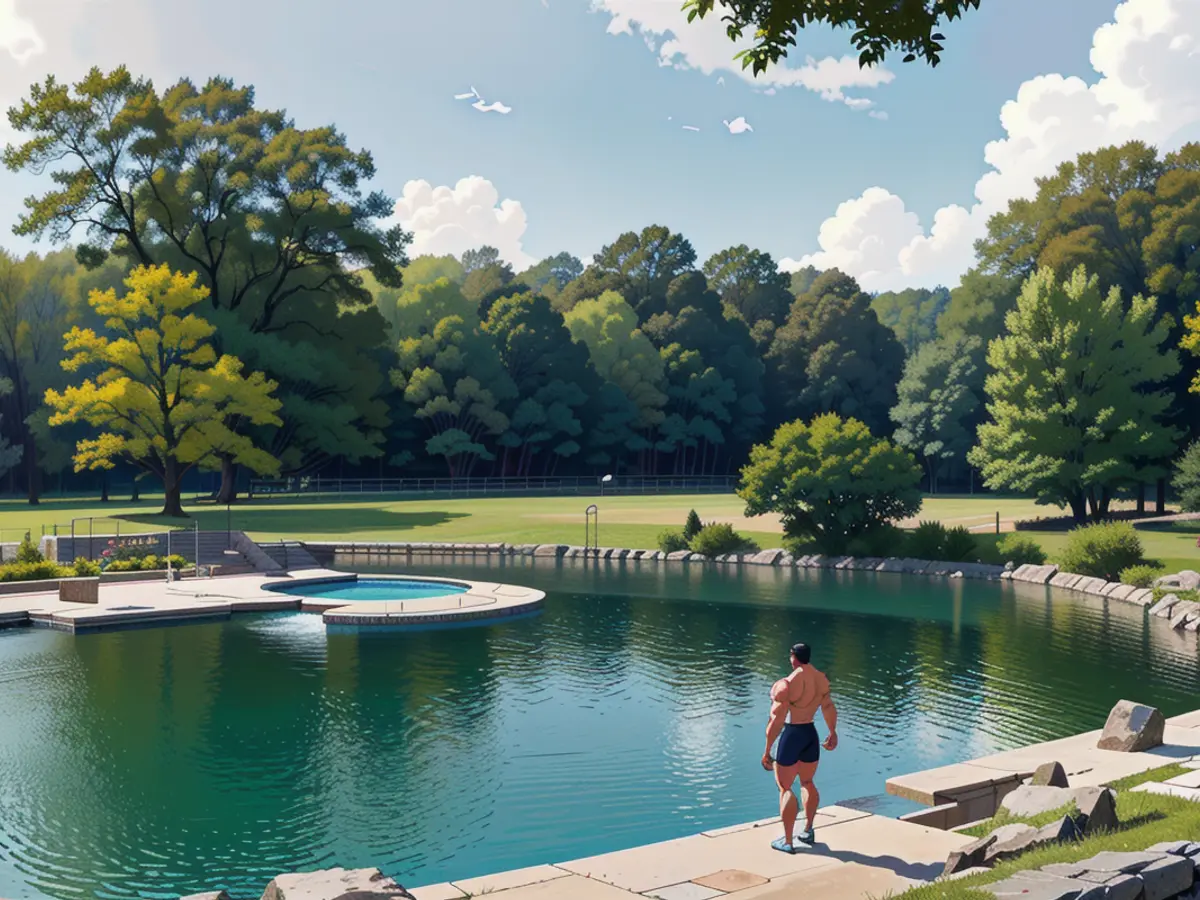 Natural Swimming Hole in Zilker Park: Barton Springs Pool Texas's Most Stunning Spots: A Collection of 27 Visually Captivating Locations